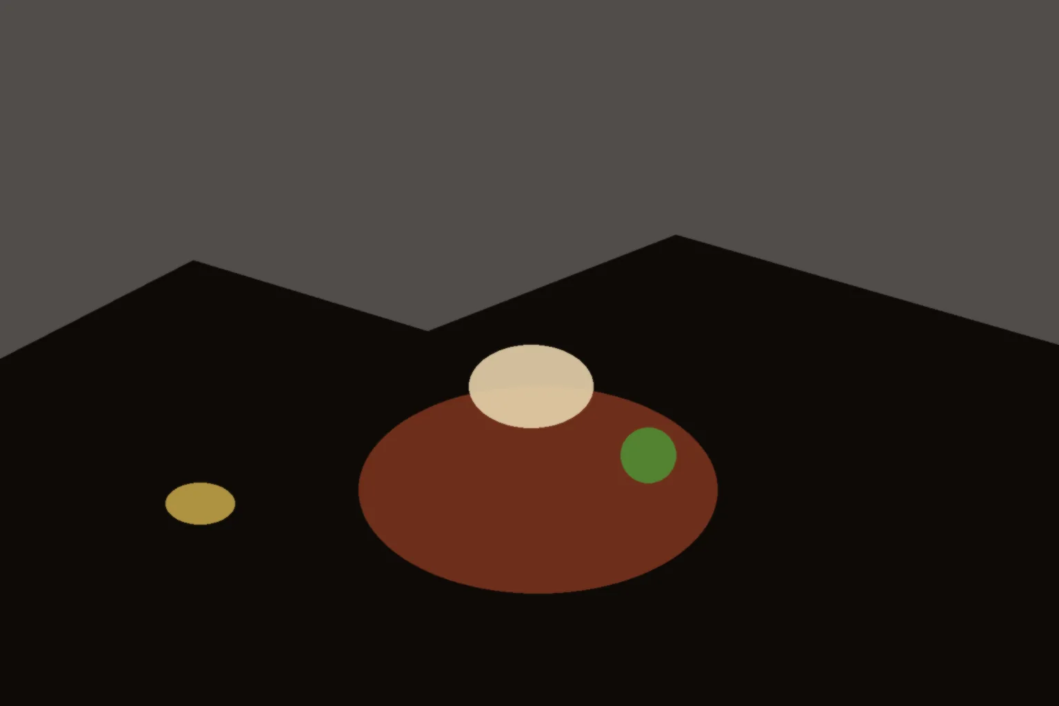 AI-generated editorial illustration: Graduation cap, work boots, and two rings on a wooden table