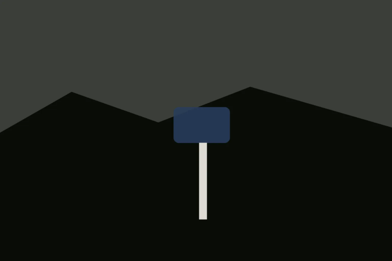 AI-generated editorial illustration: A rural mailbox and mailbag on a Front Range road, no carrier