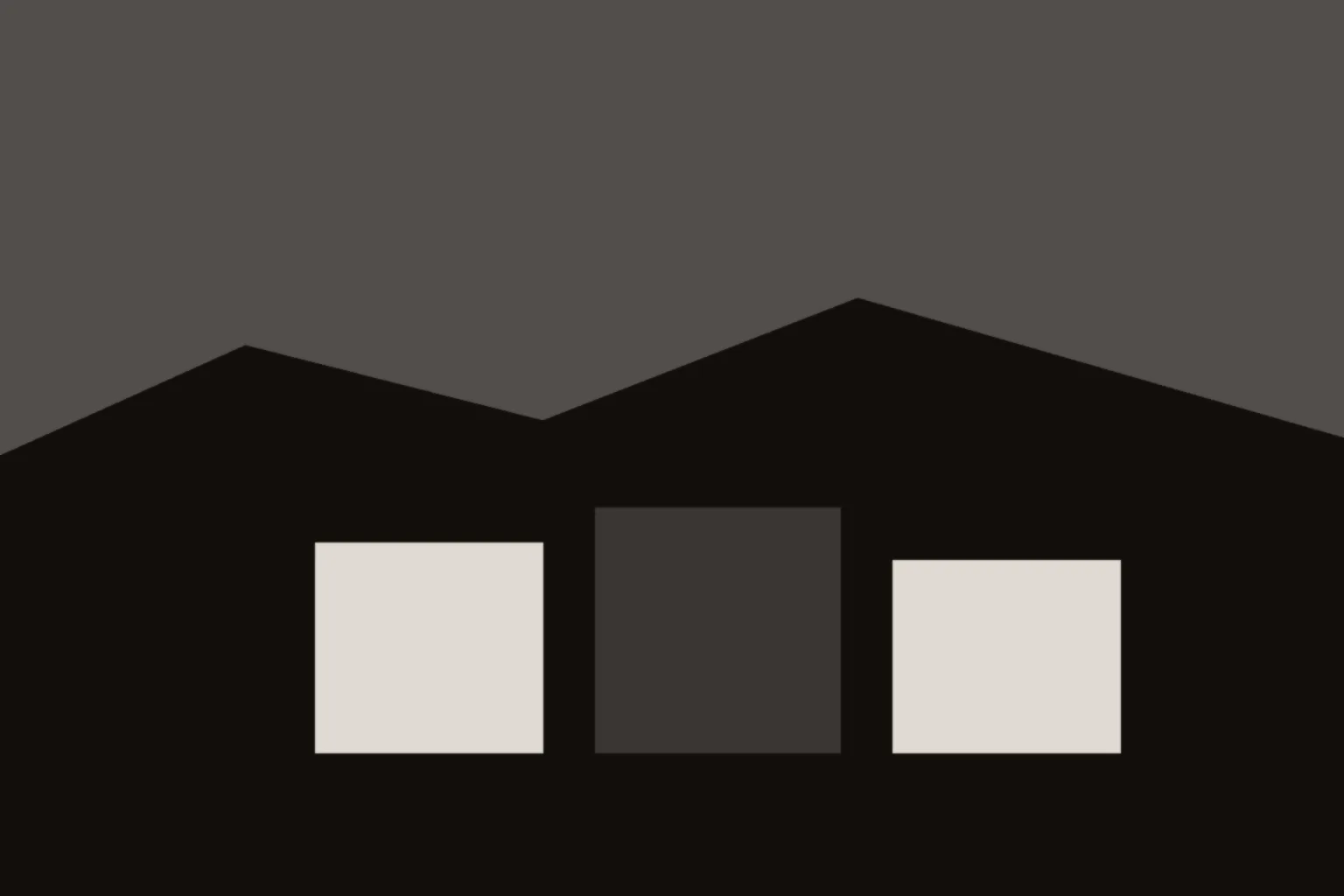 AI-generated editorial illustration: Packed boxes in a sunlit hallway, a smaller apartment door beyond