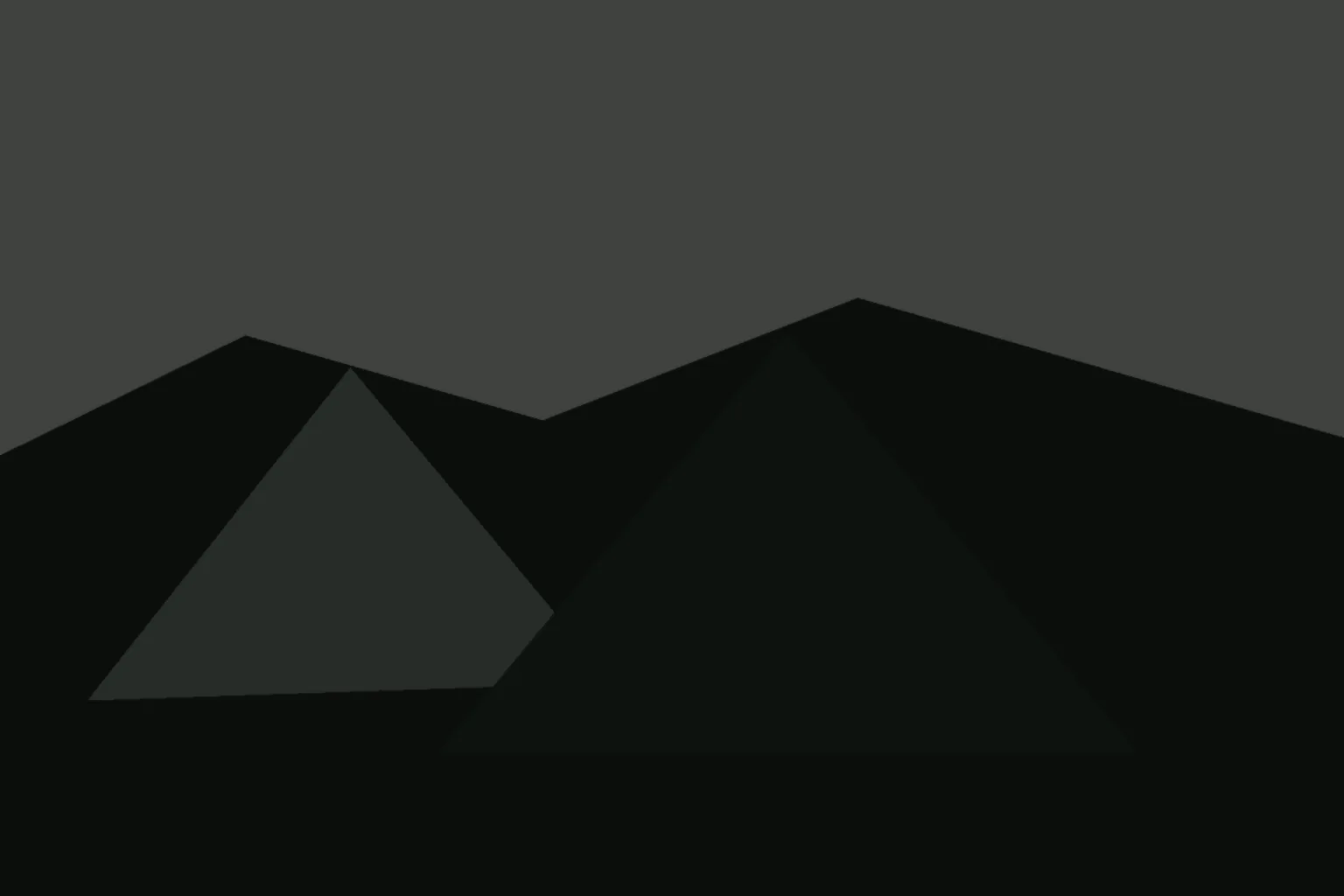 AI-generated editorial illustration: Abstract Colorado counties as layered paper hills with a moving-box silhouette