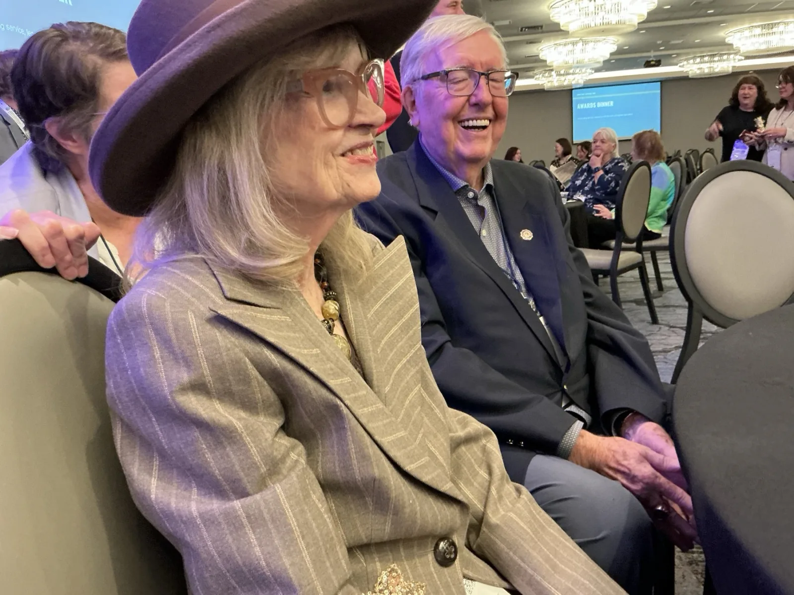 When the community writes a story back: Bob and Gerri Sweeney thank readers after Hall of Fame honor